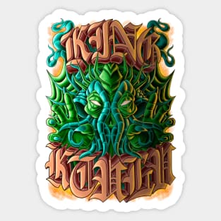 King Ktulu Sticker